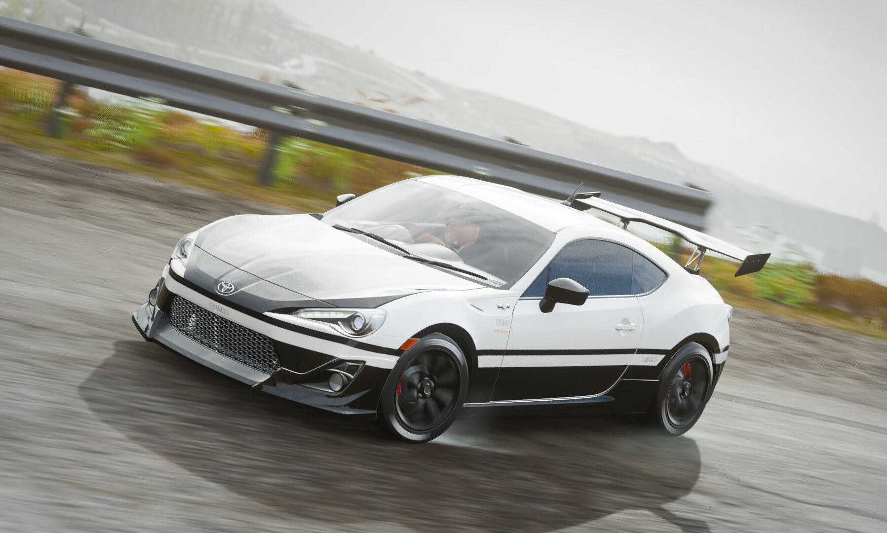 【地平线4】山尖坡上&下——傍晚(图马斯特t300&th8a)