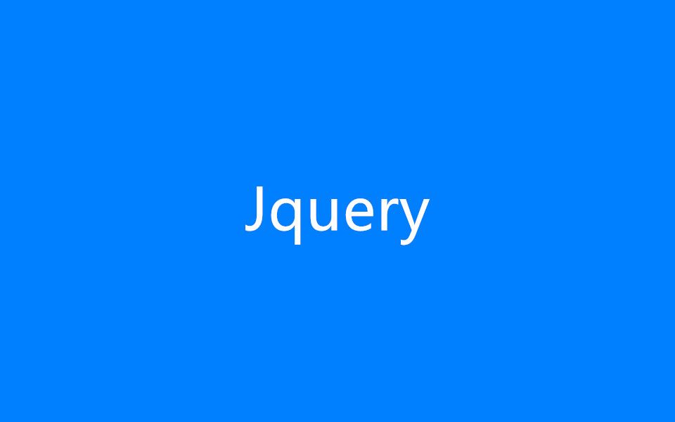 Jquery视频教程哔哩哔哩bilibili