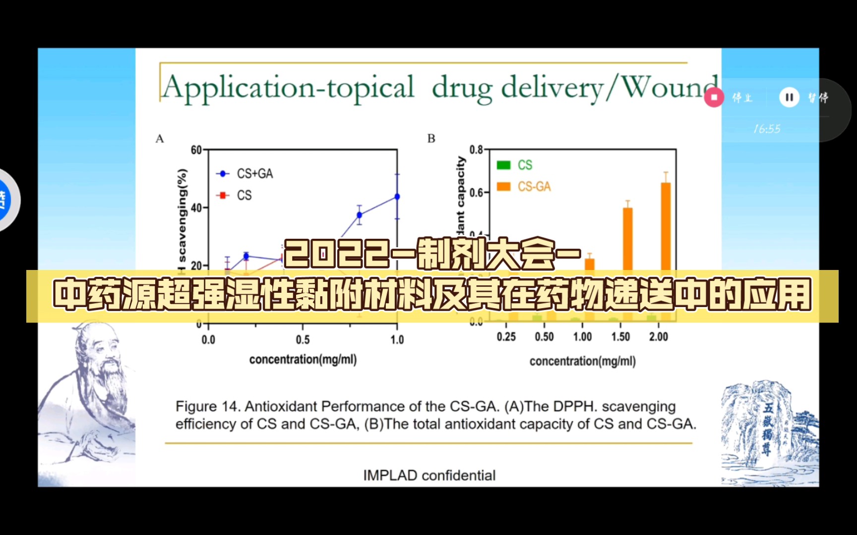 2022制剂大会中药源超强湿性黏附材料及其在药物递送中的应用哔哩哔哩bilibili