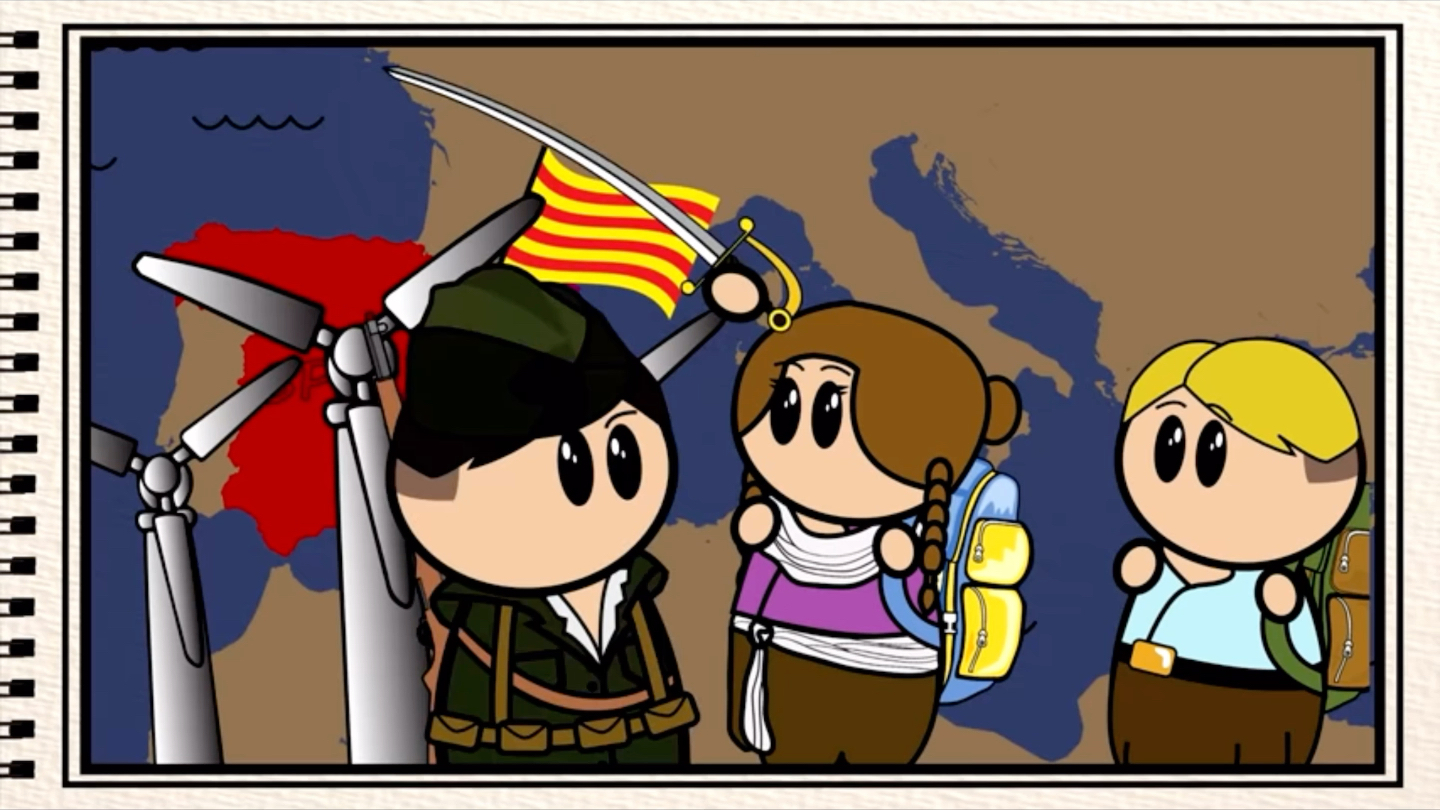 漫画说西班牙(西班牙语字幕)