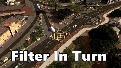 都市天际线 各行其道的路口cities Skylines Filter In Turn Build 哔哩哔哩 Bilibili