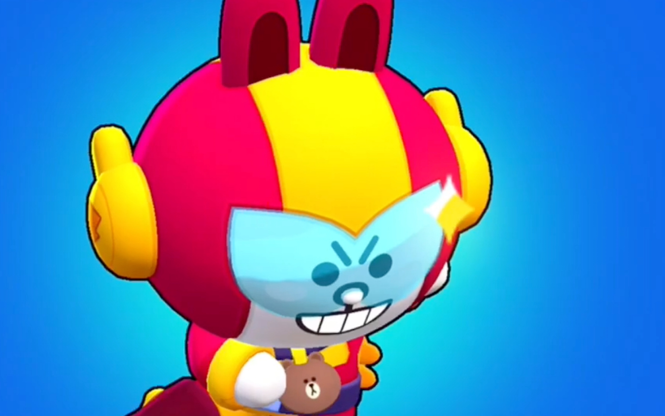 【荒野乱斗】可妮兔麦克斯—皮肤测评_荒野乱斗