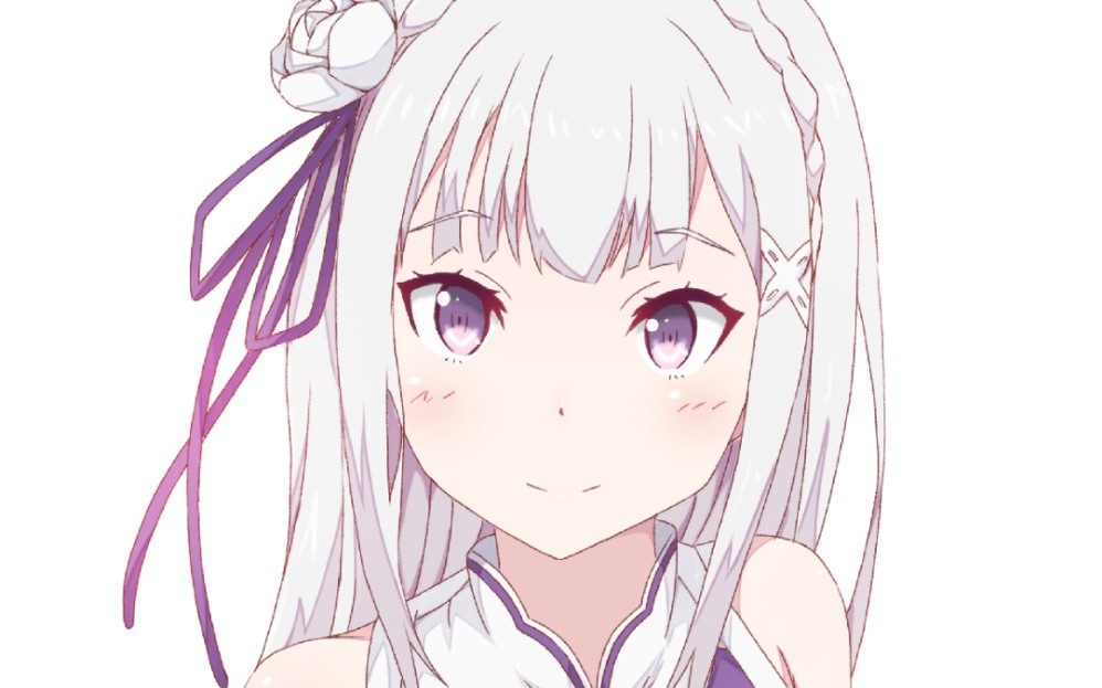 艾米莉亚碳彩铅手绘