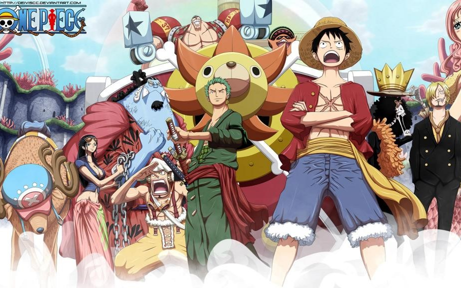 草帽一伙齐聚和之国_哔哩哔哩_bilibili