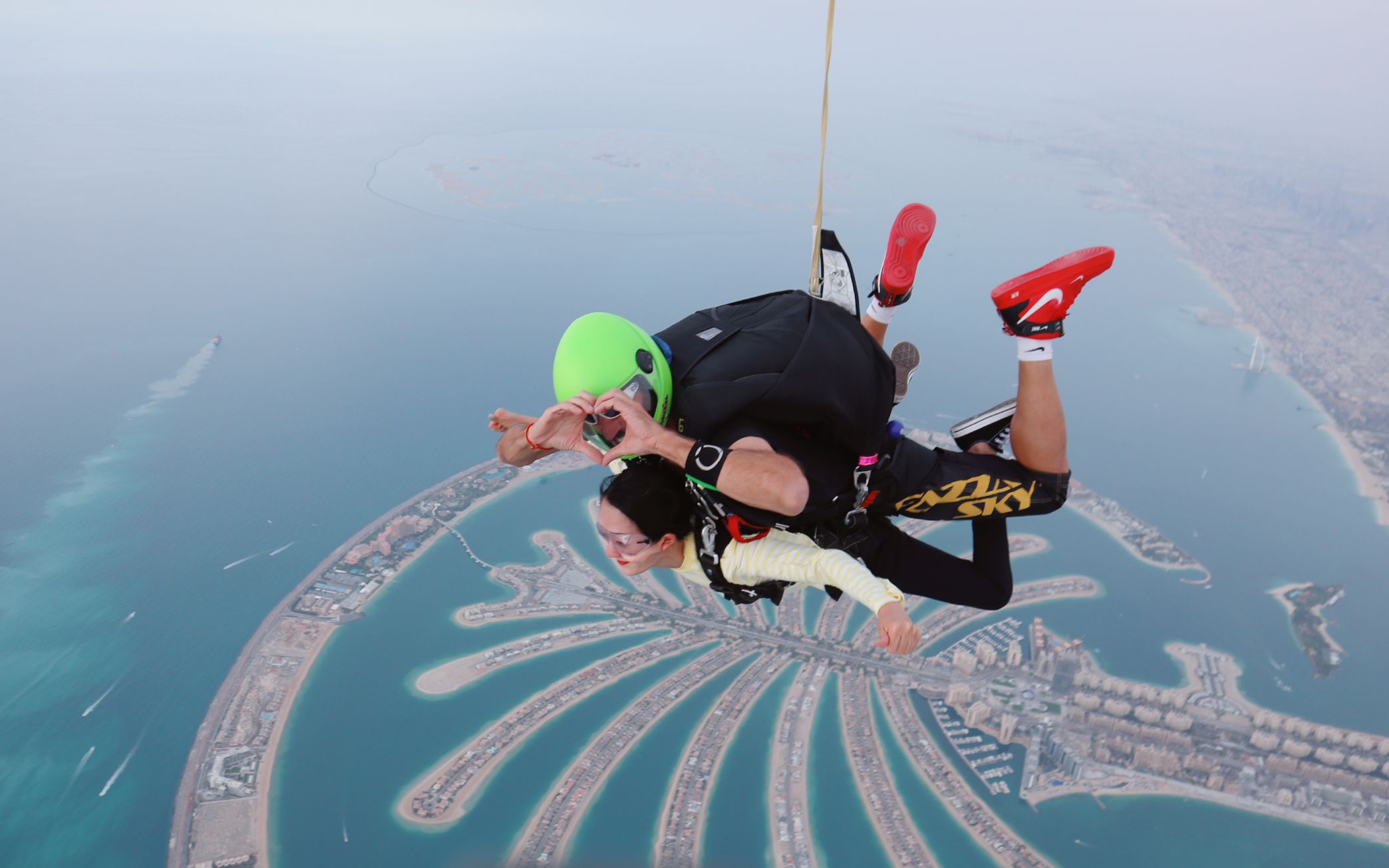 2019~dubai skydive 迪拜棕榈岛跳伞!