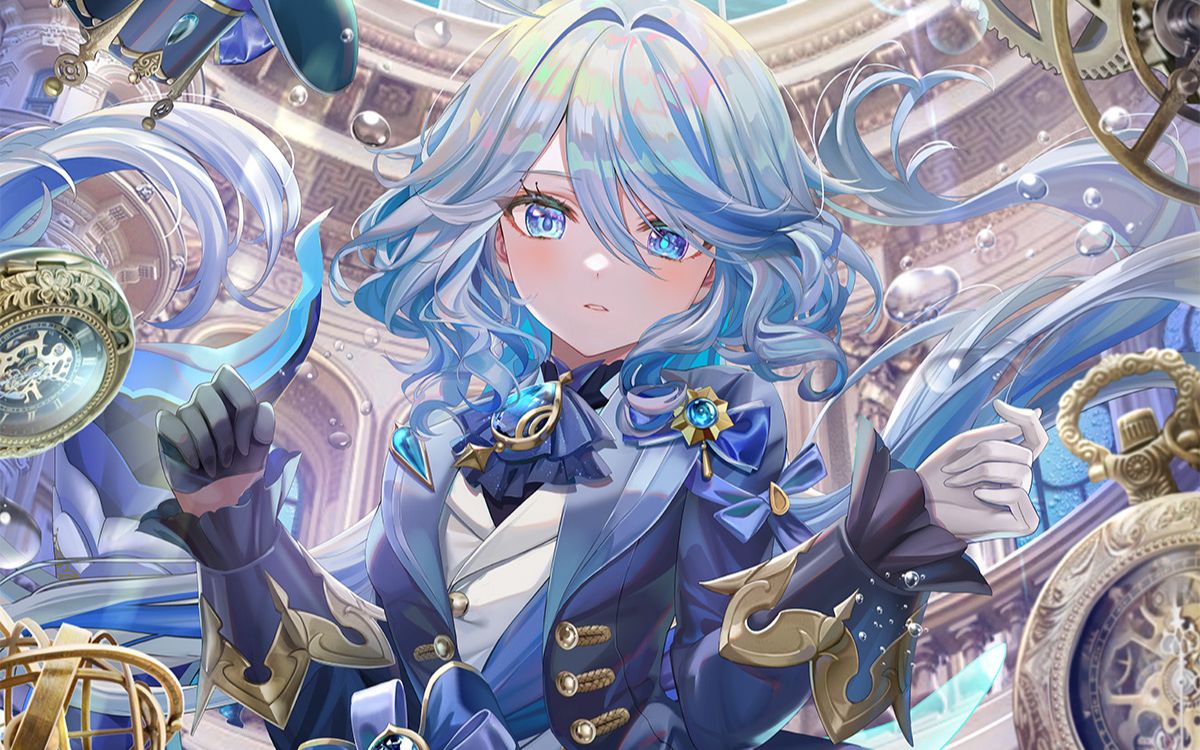 【原神·4k】水神国家队深渊12层首秀