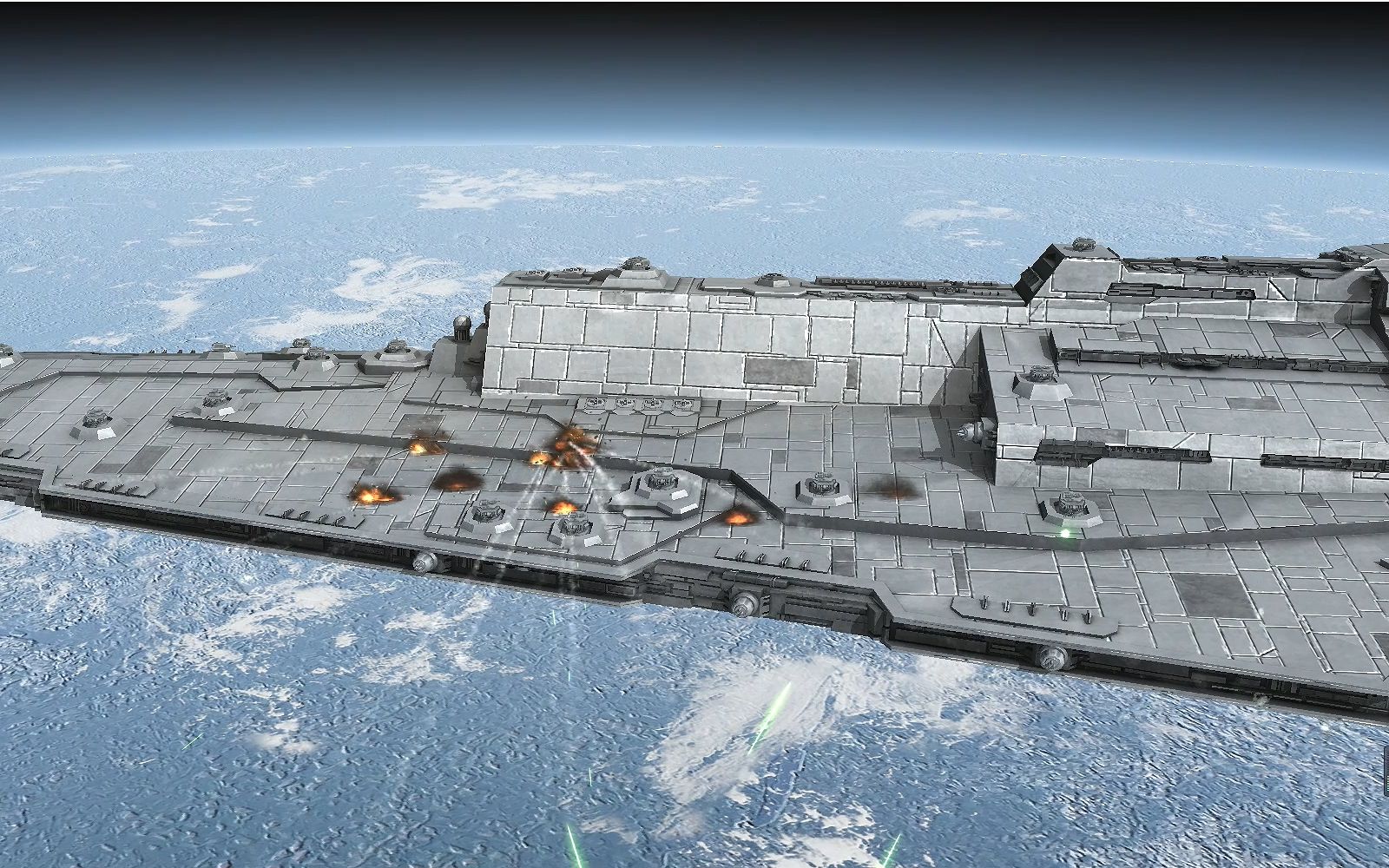 星球大战 帝国战争重制版 委托者ii级星际无畏舰摧毁16艘帝国星际轻