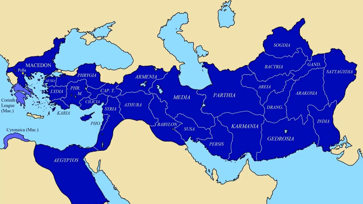 亚历山大帝国与继业者战争时代