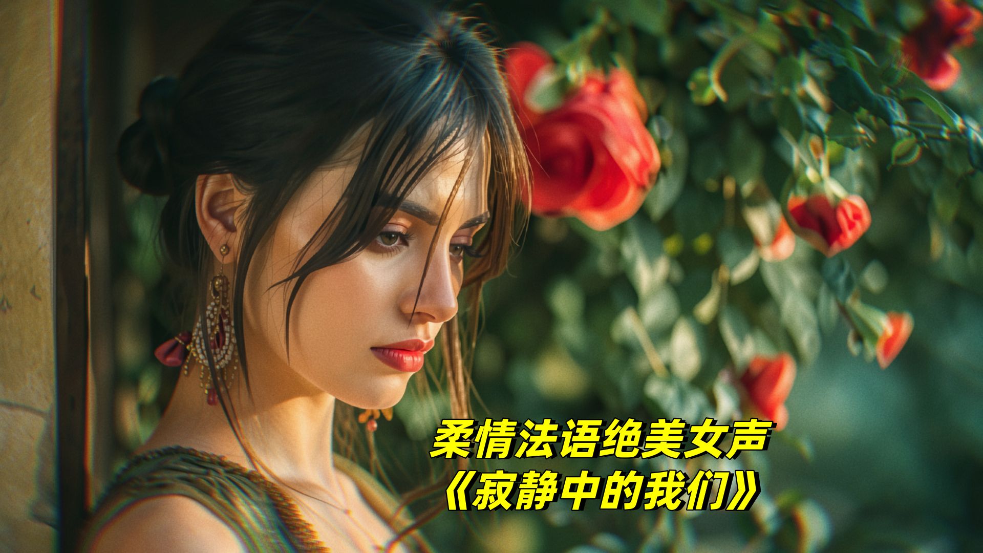 法语柔情绝美女声《寂静中的我们》，中法双语字幕，浪漫旋律百听不厌
