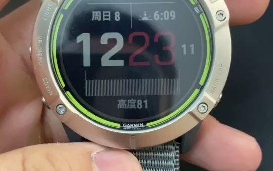 GARMIN佳明手表如何进入手表跑步运动哔哩哔哩bilibili