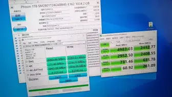 下载视频: 群联OEM PS5016-E16主控 原厂1TB PCIE4.0*4 ssd实测参考数据分享 msi游戏本标配比如gp76 gf66等速度5000/2400MB