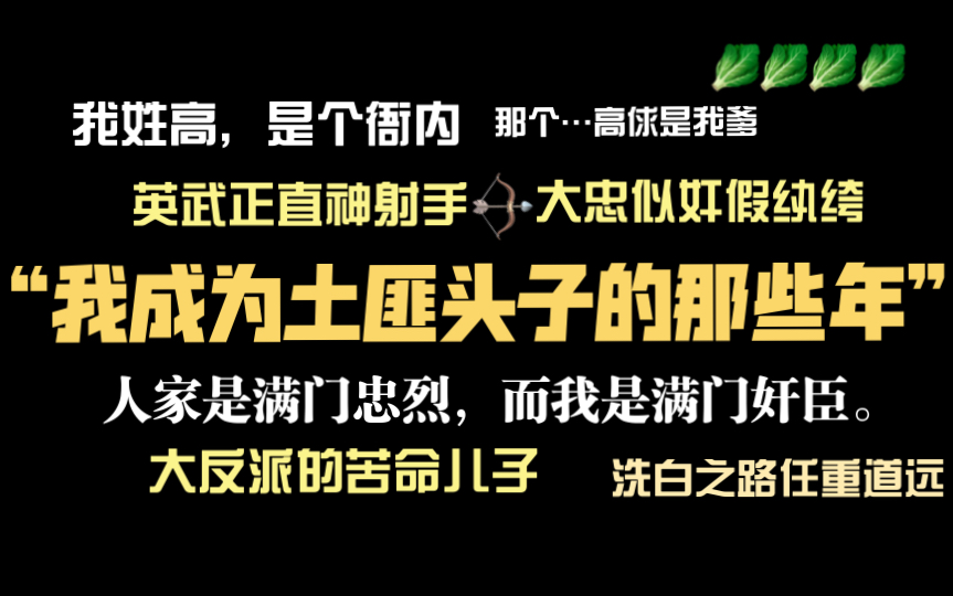 【推文】大宋第一衙内by素衣渡江 又名:穿越后发现自家满门奸臣哔哩哔哩bilibili