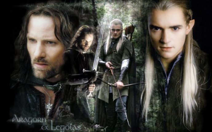 魔戒la莱戈拉斯x阿拉贡lovingstrangers