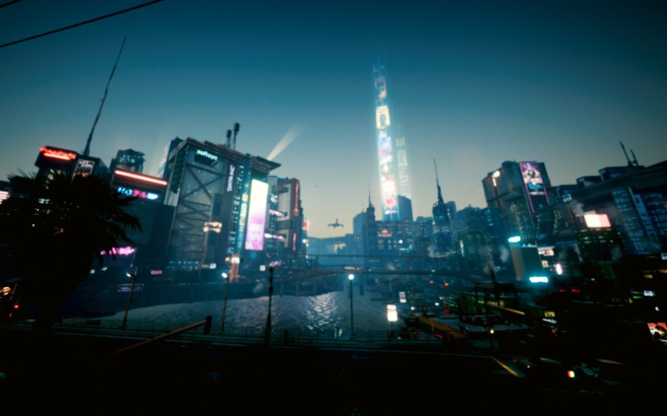 赛博朋克2077剪辑城市风景1660super