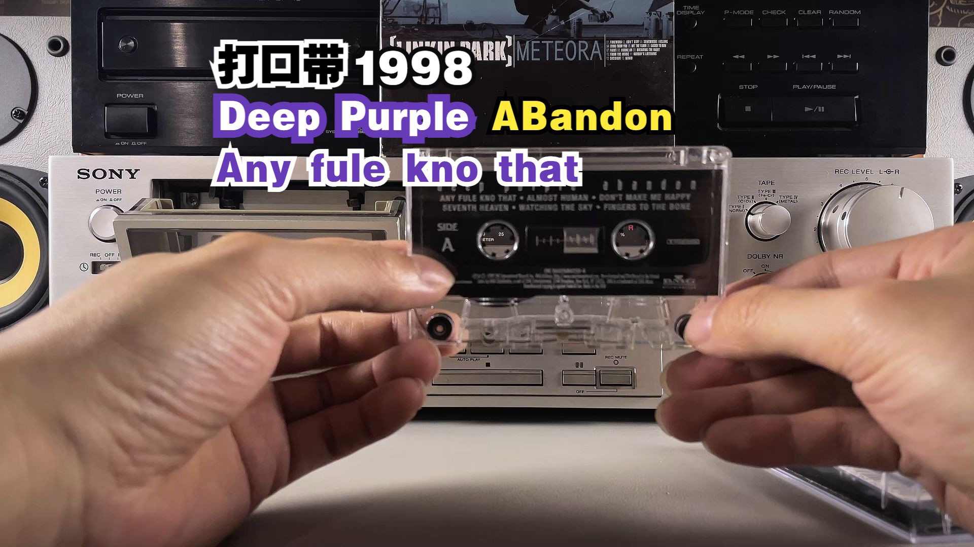 打口带:Deep Purple深紫乐队1998《Abandon》Any fule kno that哔哩哔哩bilibili