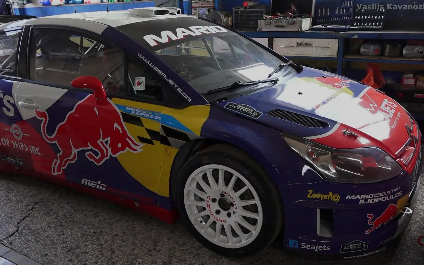 雪铁龙c4 wrc拉力赛车--勒布座驾近距离观察与试驾_哔哩哔哩 (゜-゜)