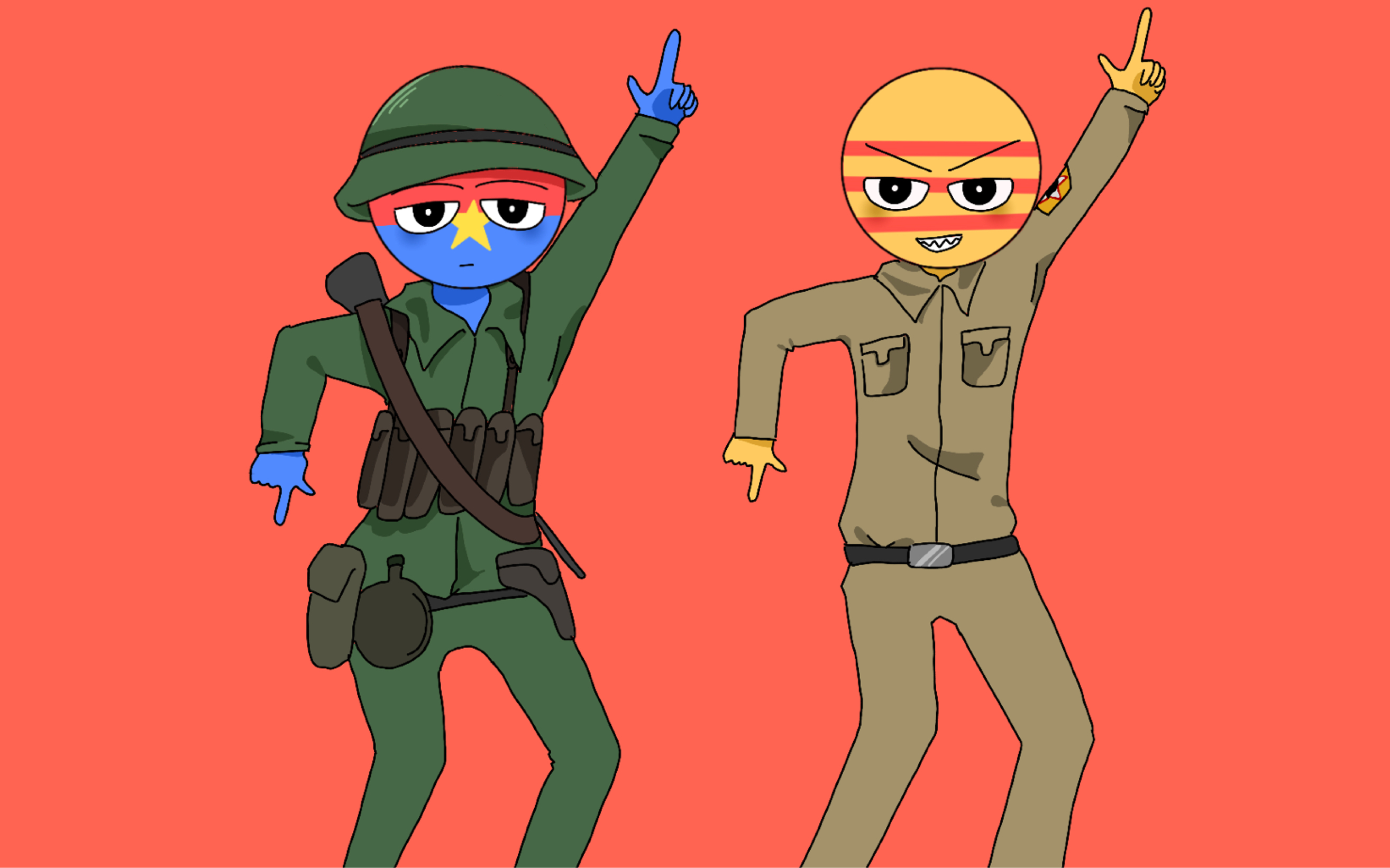 【countryhumans】南北越disco(越南近代史填词翻唱)