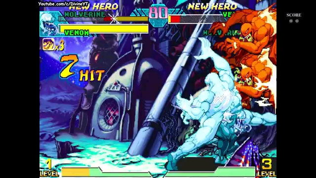 Divine(美国)VS Rainjp(美国) MVC fightcade 2018