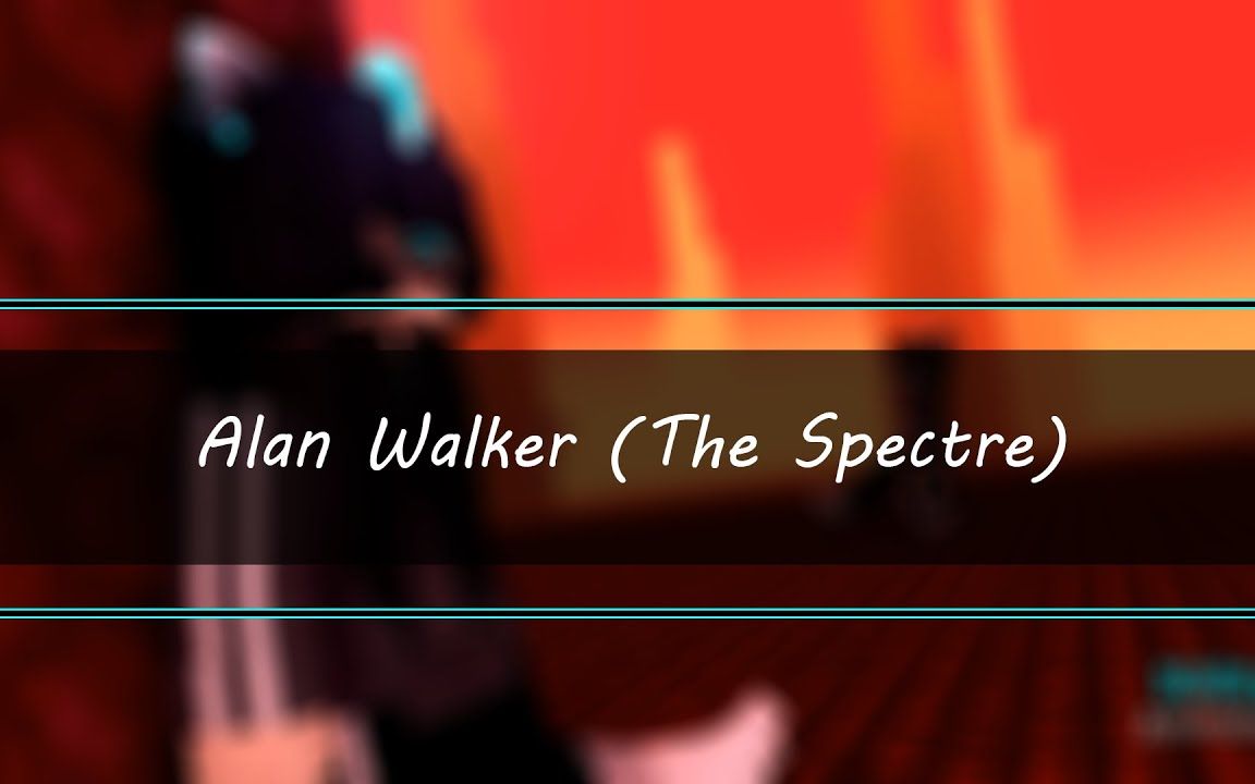 [图]【我的世界动画/授权搬运】Alan Walker[The Spectre] | 我的世界短片动画|