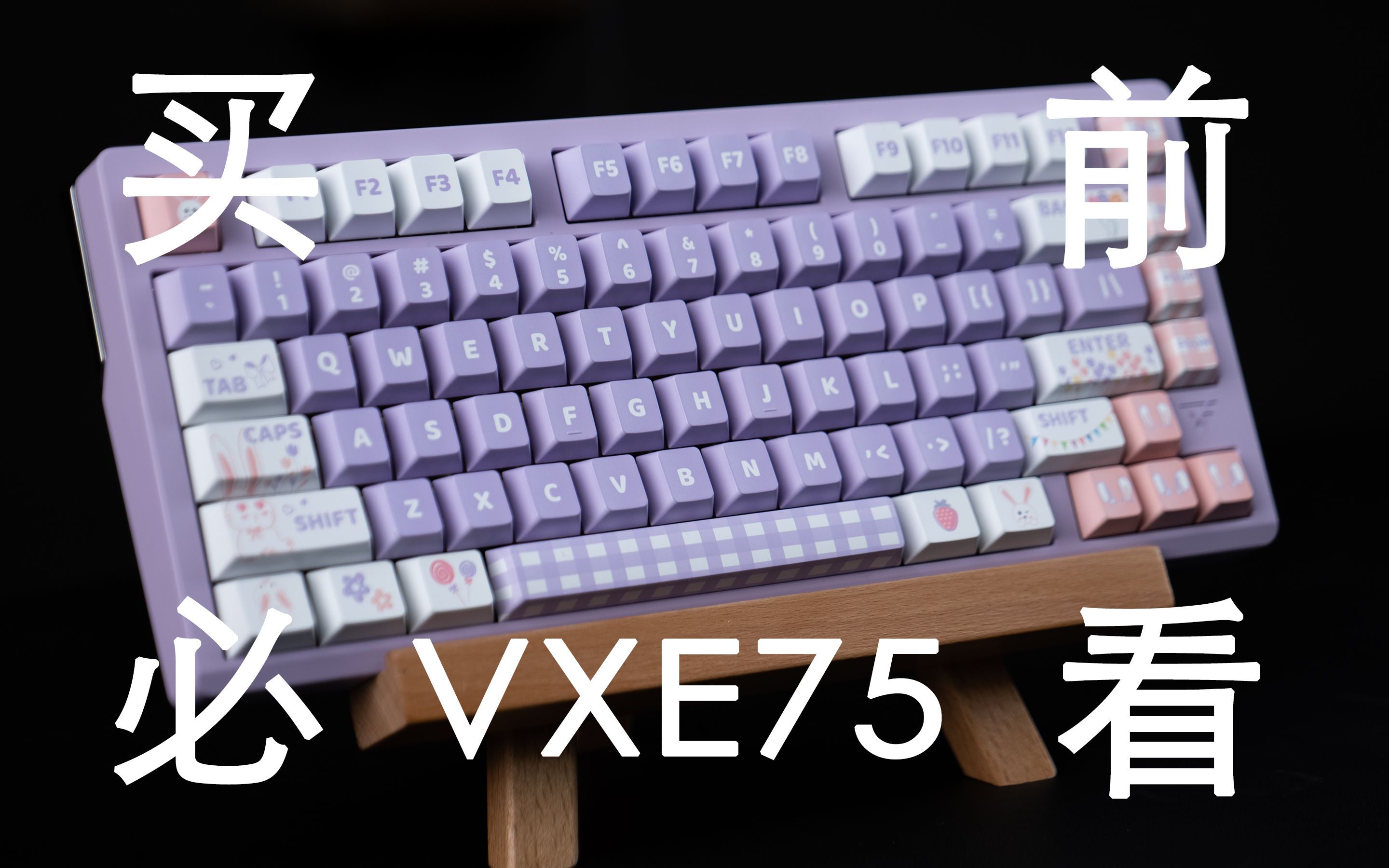 【我超!值】还有谁?399起!全铝合金配置拉满!—VGN VXE75上手简评哔哩哔哩bilibili