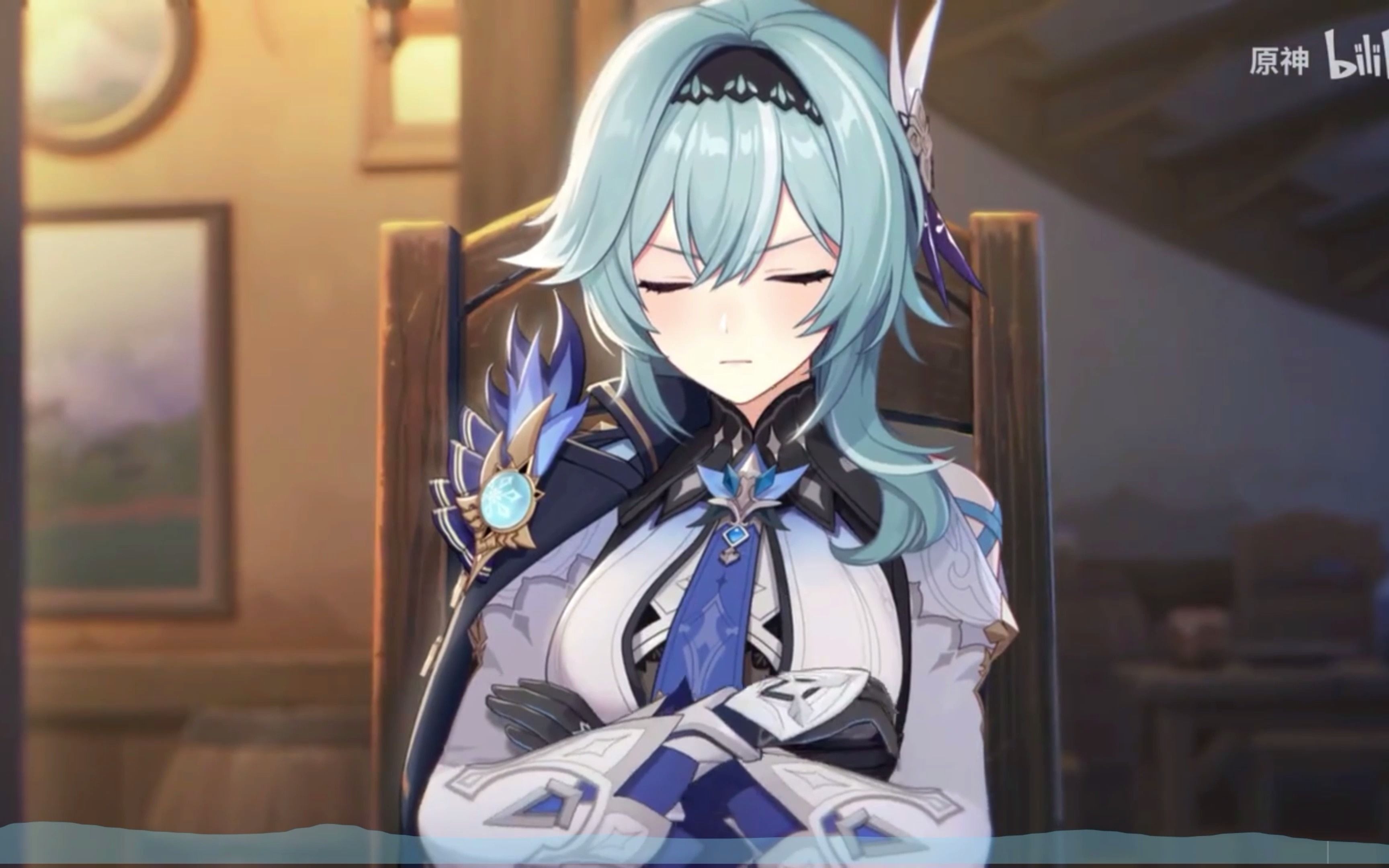 my baby blue 优菈happy birthday!