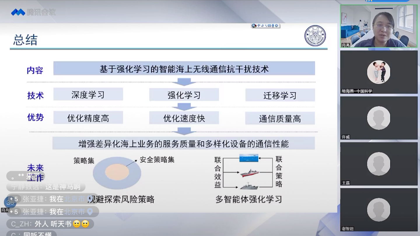 基于强化学习的智能海上无线通信抗干扰技术(肖亮,厦门大学)哔哩哔哩bilibili