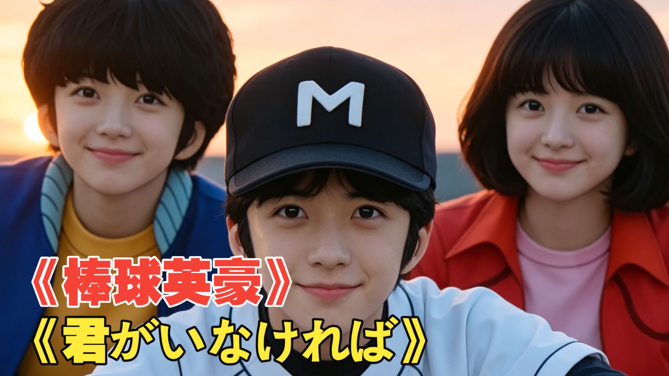 「棒球英豪」ED1《君がいなければ》（如果没有你）｜【??-???无损音质】中文AI翻唱