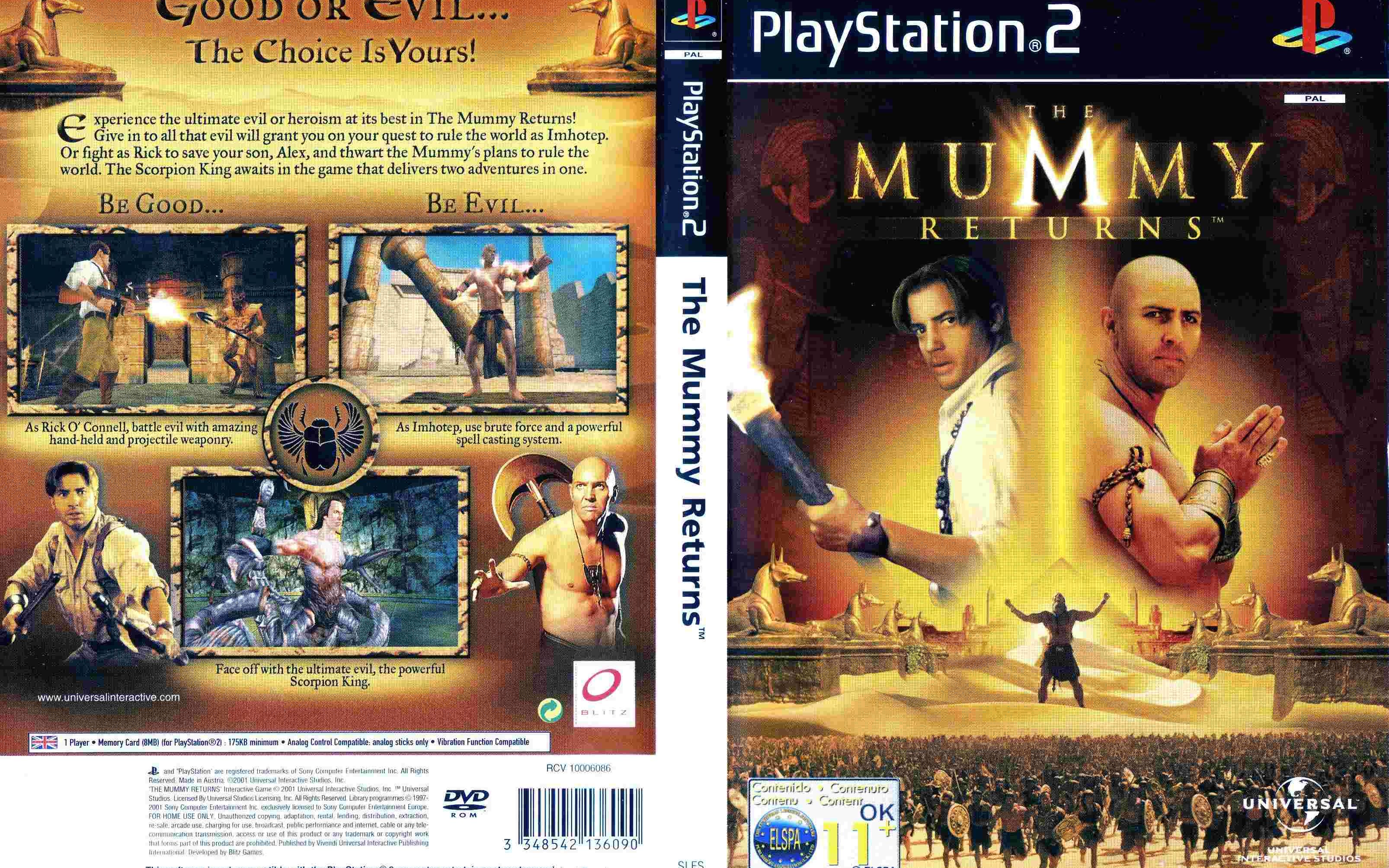 [图]PS2游戏木乃伊归来The Mummy Returns蝎子王打不过了