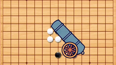 五子棋最快贏棋的陣法大炮陣你們學會了嗎也是最強防守棋陣