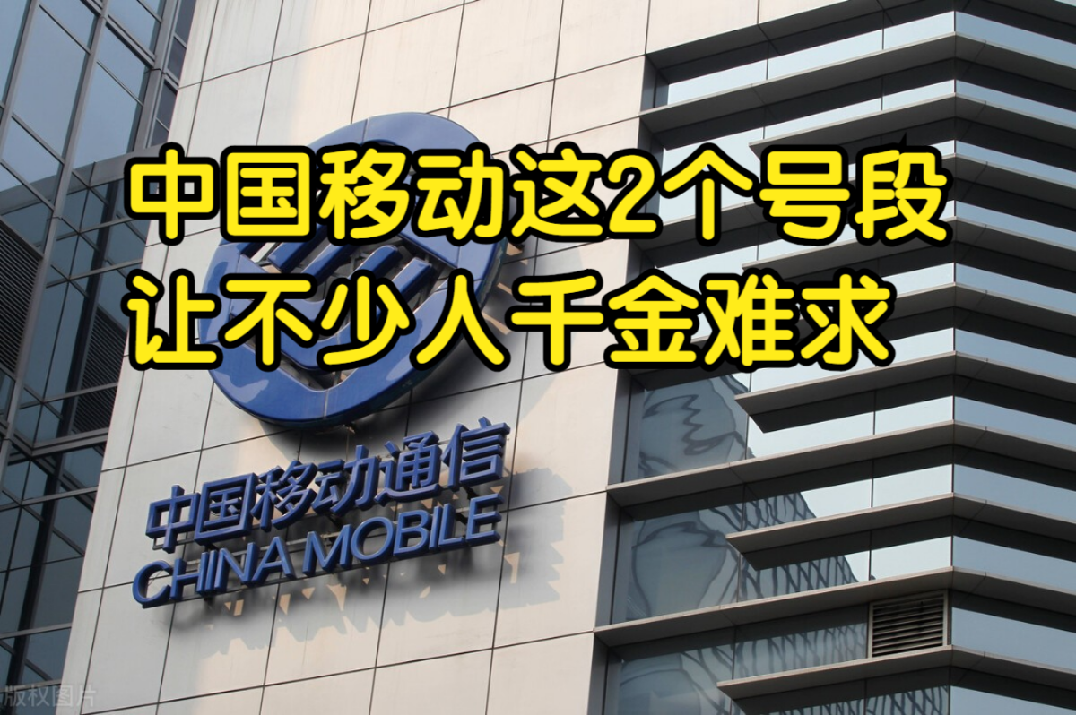 中国移动这2个号段,让不少人千金难求,如果你还在用一定要珍惜哔哩哔哩bilibili