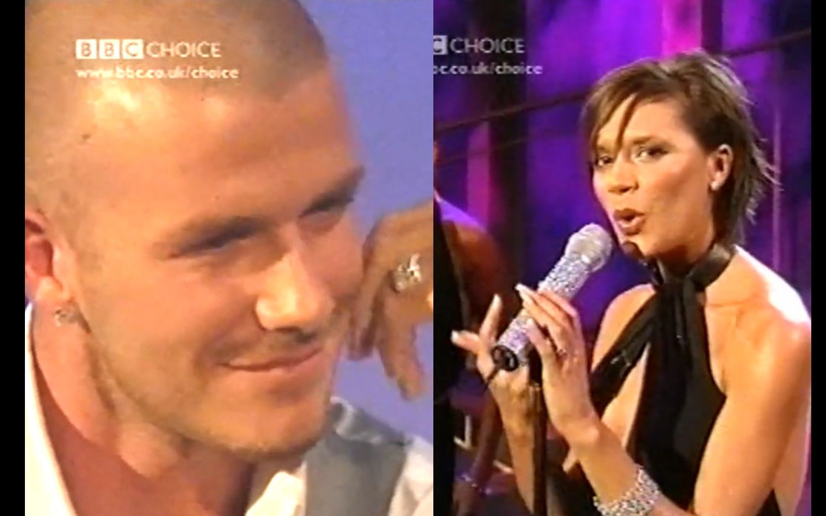 【贝克汉姆夫妇超甜现场】Victoria Beckham  I.O.U. (Live 2001 Parkinson)哔哩哔哩bilibili