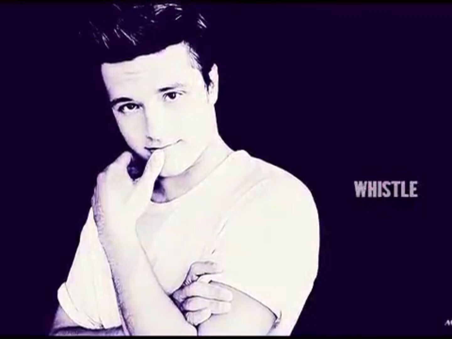 《whistle》,但是音效是see you againの5倍速