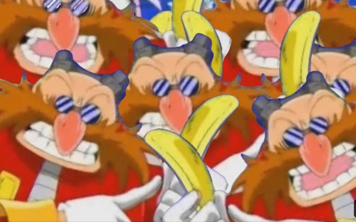 [图]Eggman consume these delicious banana