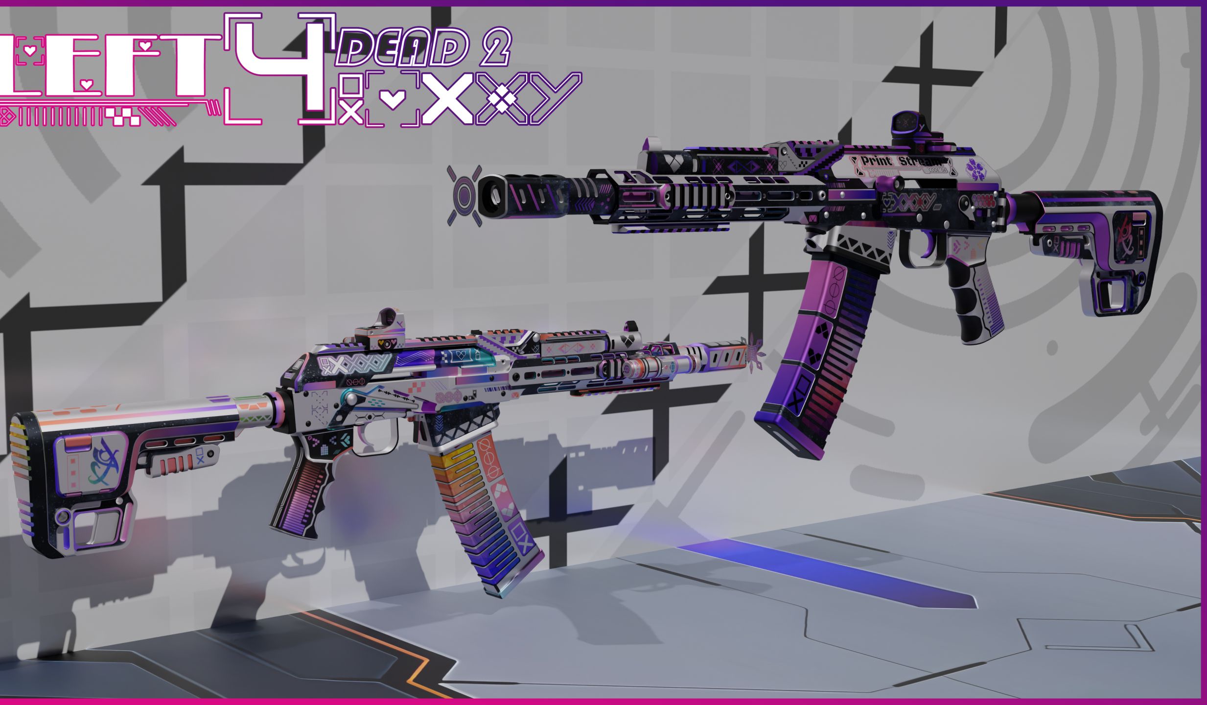 【l4d2】求生之路2mod补档-[印花集]kv-broadside(comp) 替换ak