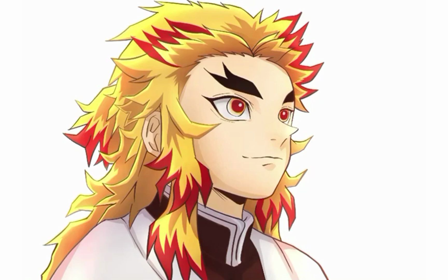 绘制鬼灭之刃炎柱炼狱杏寿郎