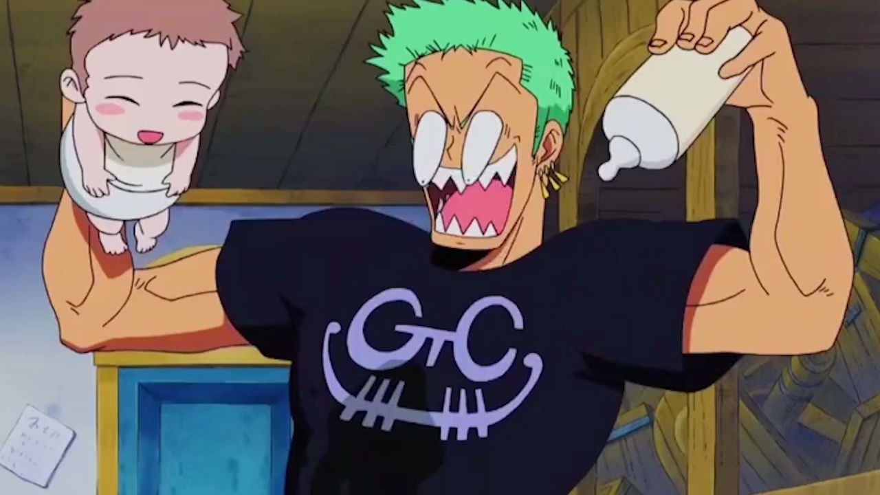 海贼王沙雕日常千千万,索隆路飞各一半 怀念两年前的日子_哔哩哔哩