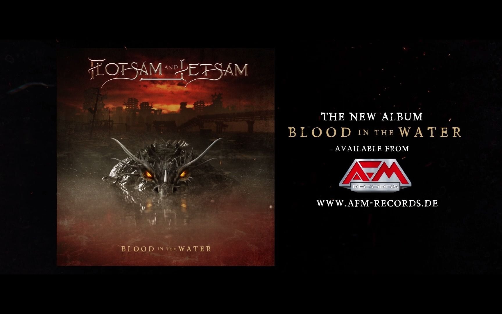 [图]Flotsam And Jetsam - Blood In The Water (Official Lyric Video)