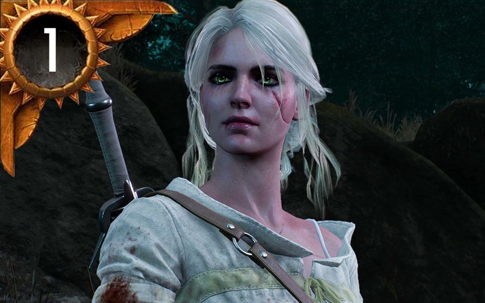 【日配巫师3】ciri:出装只有一把剑的tank