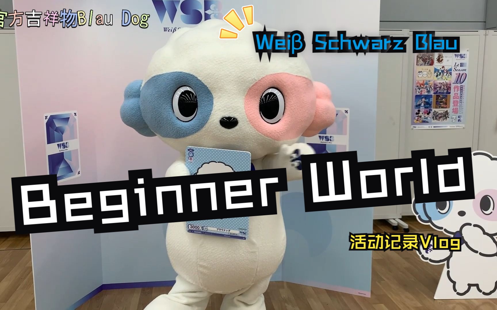 【Vlog】萌新也能轻松玩转?欢迎各位来到WeiSchwarz Blau的Beginner World!哔哩哔哩bilibili