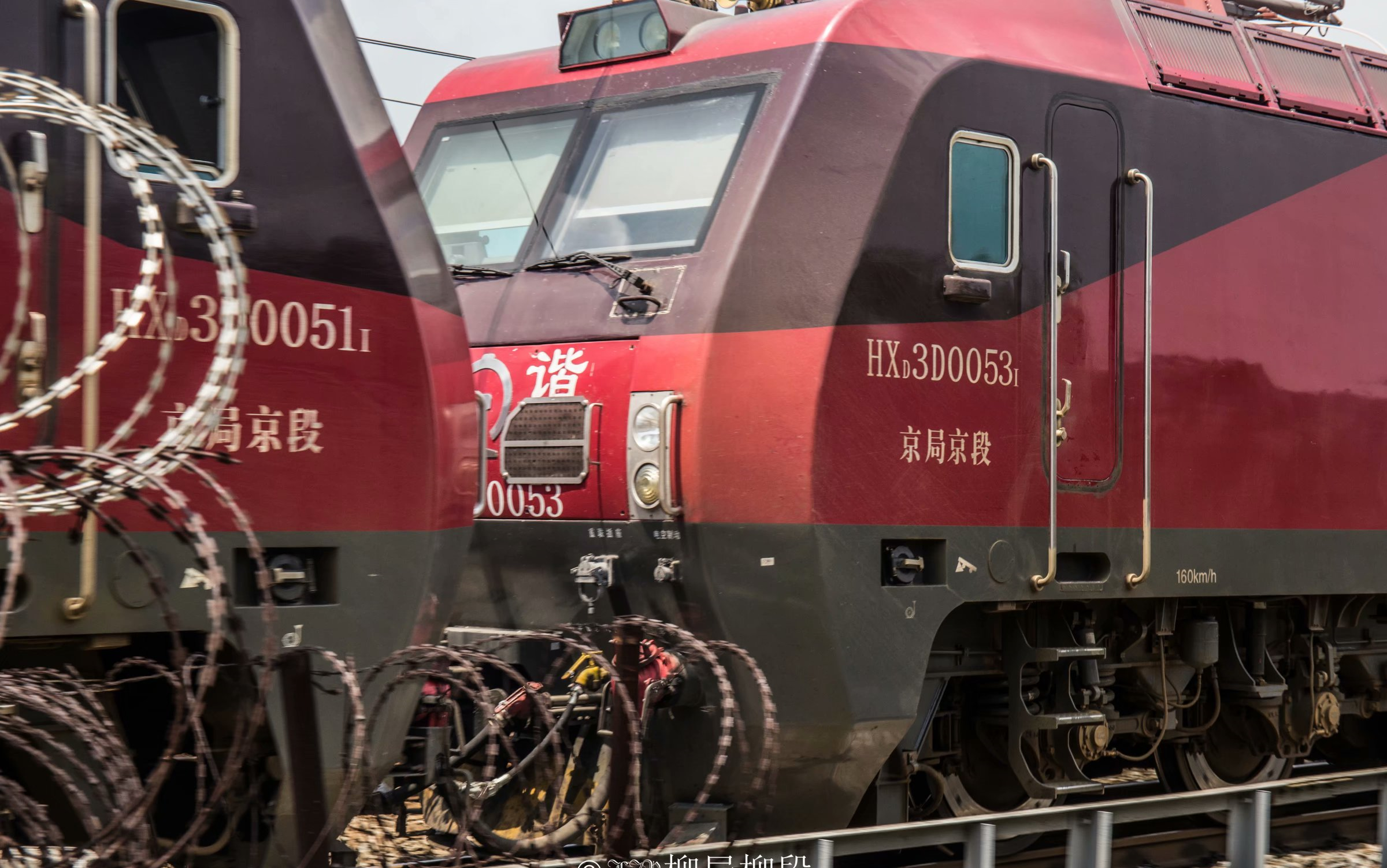 【中国铁路】z5双机列尾水表近距离拍摄附5535带原国列车底