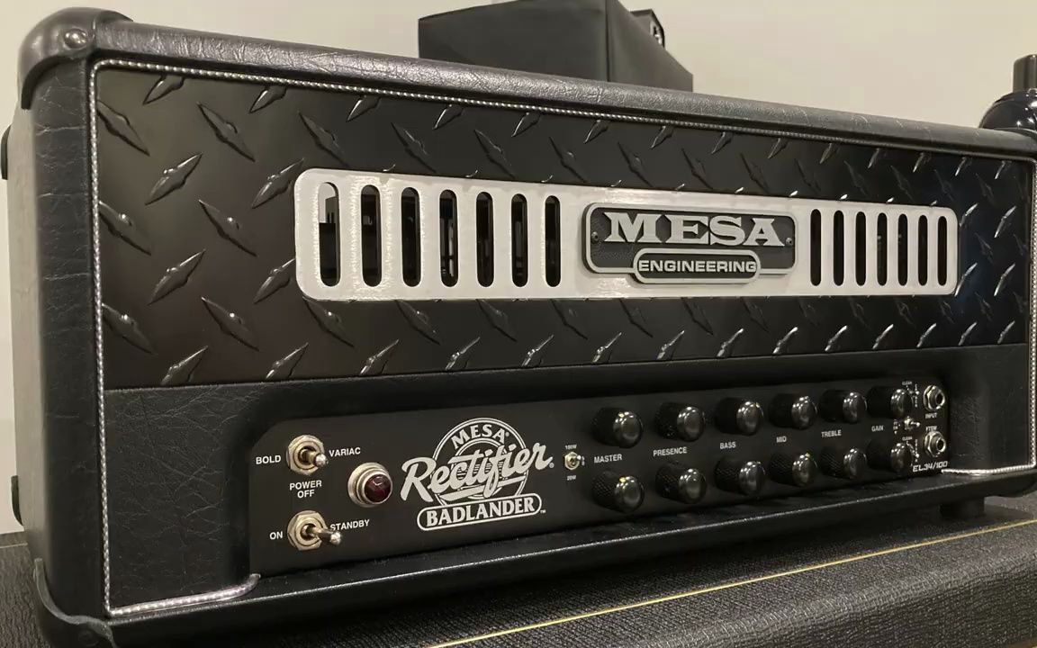 mesa boogie badlander 100 metal playthrough