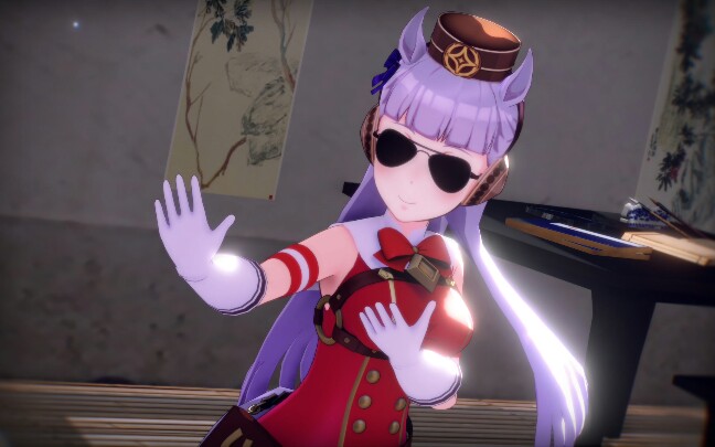 赛马娘mmd黄金船八极拳演舞