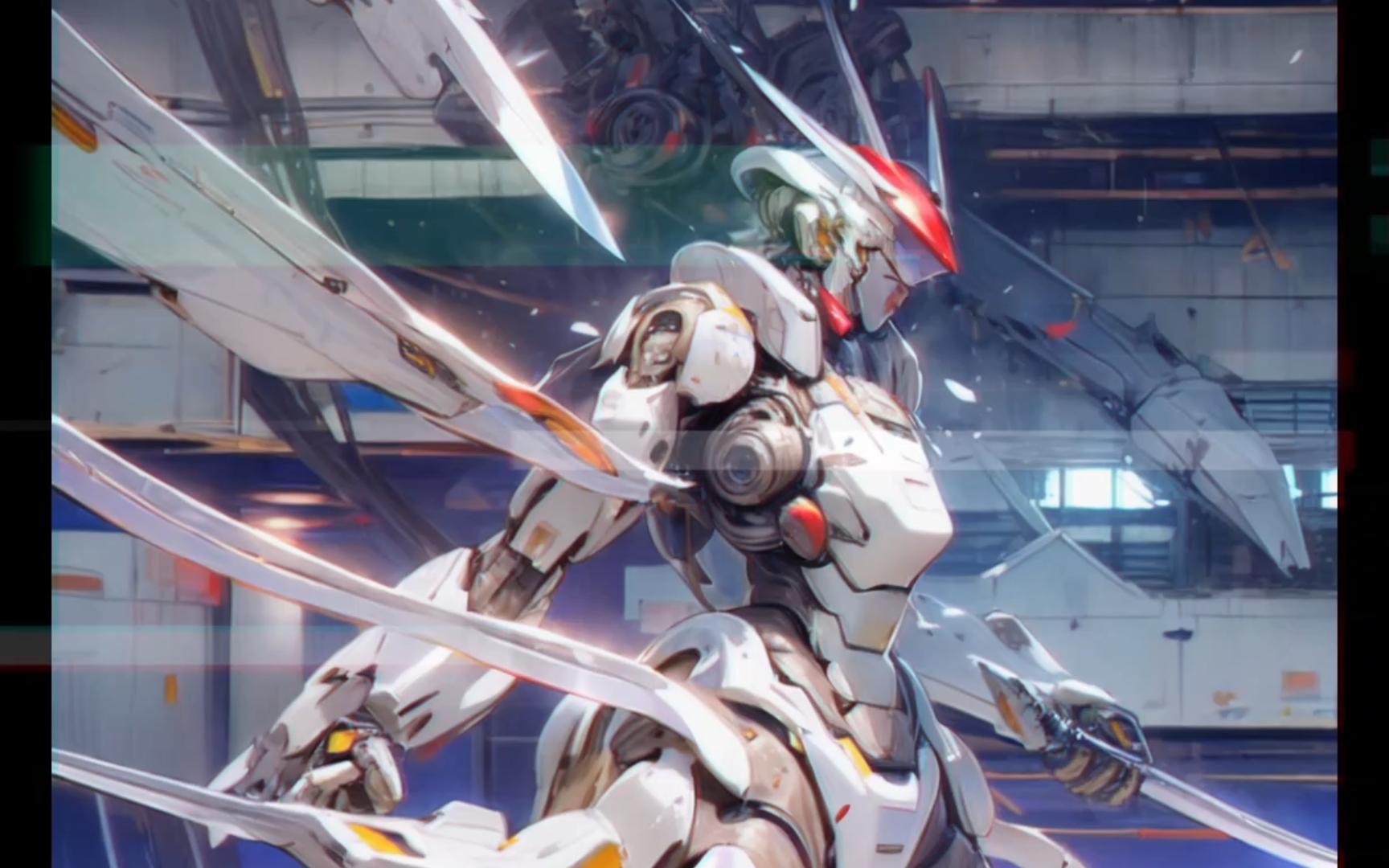 【ai绘画】机甲女武神