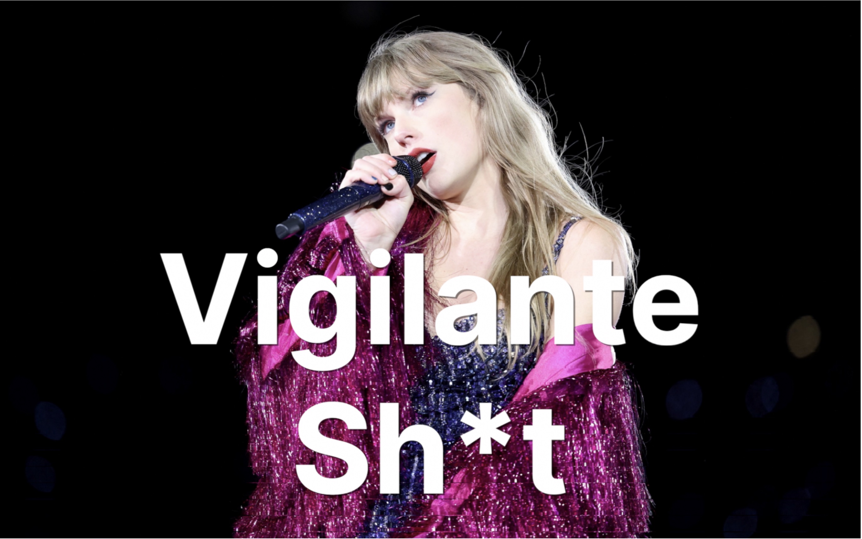【taylor swift】全程高能直拍《vigilante shit》椅子舞(the eras