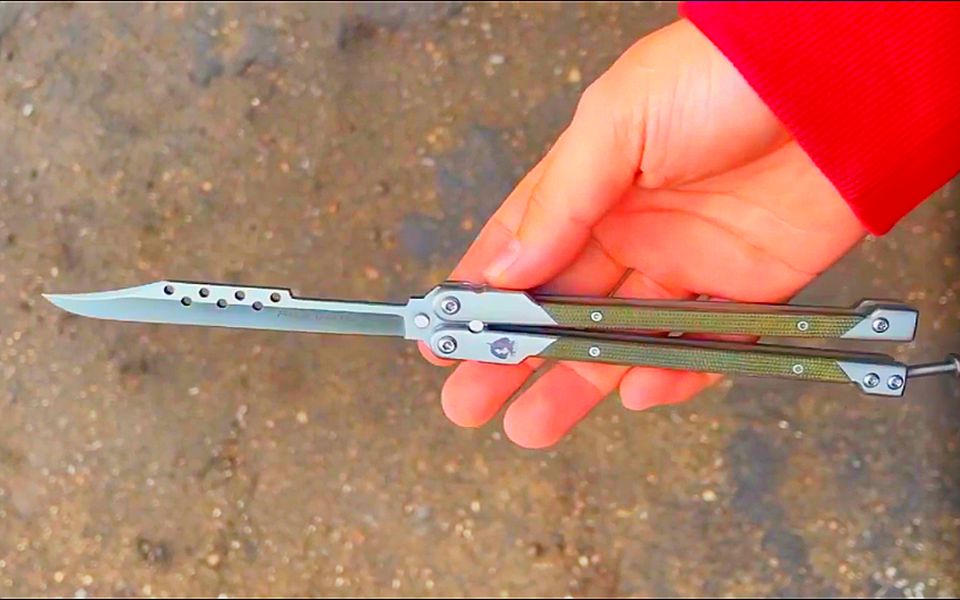 [图]阿诺夫哥罗德Alita battle Angel，奇特异型的balisong!!!