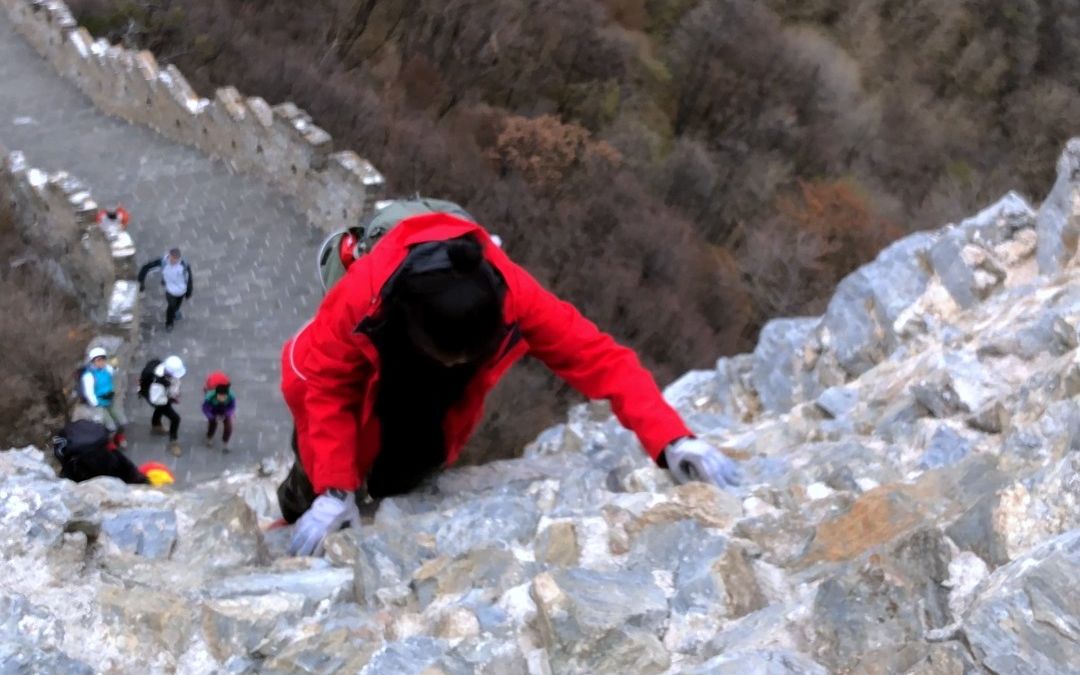 [图]挑战徒步最险箭扣长城，在古代这算飞檐走壁吗？