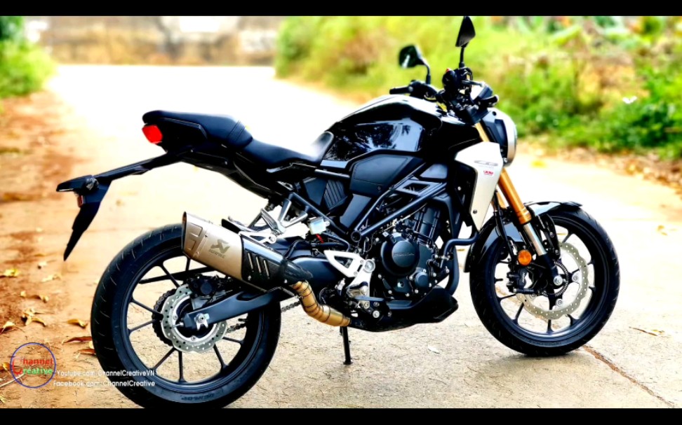 本田cb300r改装天蝎排气声浪