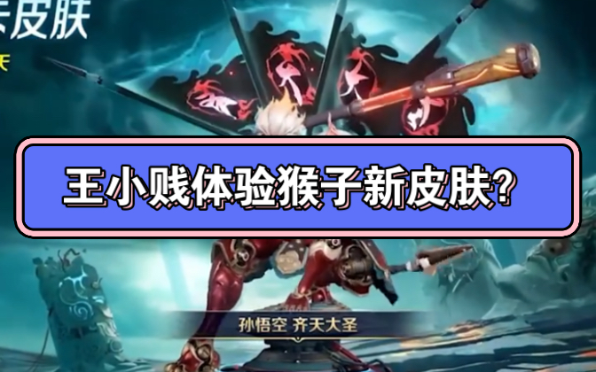 王小贱体验猴子新皮肤