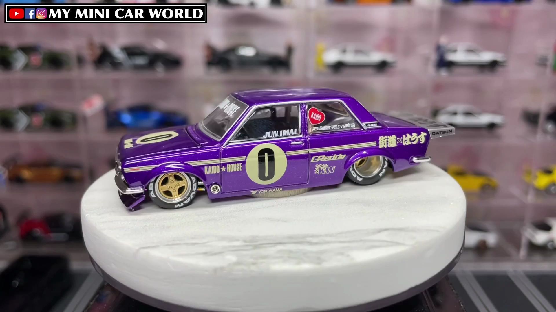 mini gt x kaido house - datsun 510 pro street