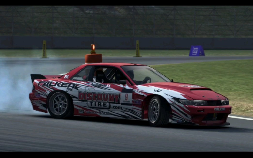 grid手游 新手尼桑s13漂移大赏(纯手机操作,不喜勿喷)